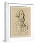 Louis-Michel Le Peletier, Deputy of the National Convention, 1793-Raphael Jacquemin-Framed Giclee Print