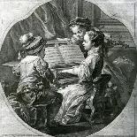 An Allegory of Music, La Musique, 1756-Louis Michel Van Loo-Giclee Print