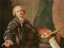 Self Portrait-Louis Michel Van Loo-Giclee Print