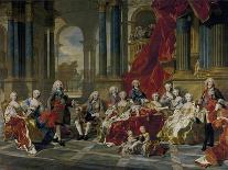 The Family of Philip V, King of Spain, 1743-Louis Michel Van Loo-Giclee Print