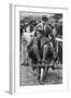 Louis Mountbatten Wheels His Cousin, the Prince of Wales, at a Gymkhana in Malta, 1936-null-Framed Giclee Print