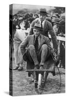 Louis Mountbatten Wheels His Cousin, the Prince of Wales, at a Gymkhana in Malta, 1936-null-Stretched Canvas