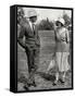 Louis Mountbatten with His Fiancee Edwina Ashley-null-Framed Stretched Canvas