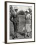 Louis Mountbatten with His Fiancee Edwina Ashley-null-Framed Photographic Print