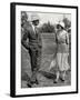 Louis Mountbatten with His Fiancee Edwina Ashley-null-Framed Photographic Print