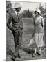 Louis Mountbatten with His Fiancee Edwina Ashley-null-Mounted Photographic Print