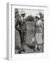 Louis Mountbatten with His Fiancee Edwina Ashley-null-Framed Photographic Print