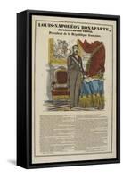 Louis-Napoléon Bonaparte, représentant du peuple, président de la République française-null-Framed Stretched Canvas