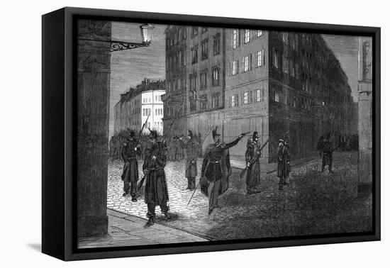 Louis-Napoleon's Coup-null-Framed Stretched Canvas