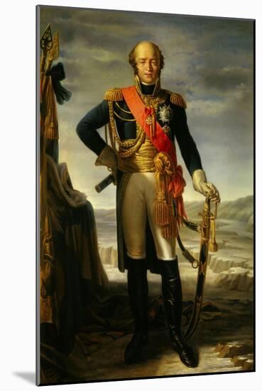 Louis Nicolas Davout, Duke of Auerstaedt, 1852-Tito Marzocchi de Bellucci-Mounted Art Print