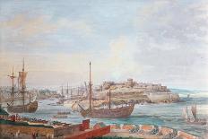 Brest, C.1780-Louis Nicolas van Blarenberghe-Framed Premium Giclee Print