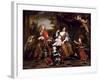 Louis of France, Grand Dauphin (1661-171), with His Family-Pierre Mignard-Framed Giclee Print