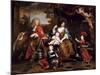 Louis of France, Grand Dauphin (1661-171), with His Family-Pierre Mignard-Mounted Giclee Print