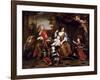 Louis of France, Grand Dauphin (1661-171), with His Family-Pierre Mignard-Framed Giclee Print