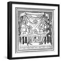 Louis of Taranto Instituting the Order of the Holy Ghost, 14th Century-null-Framed Giclee Print