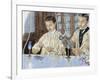 Louis Pasteur (1822-1895). French Chemist and Bacteriologist. Experiment with the Anthrax Vaccine-Prisma Archivo-Framed Photographic Print