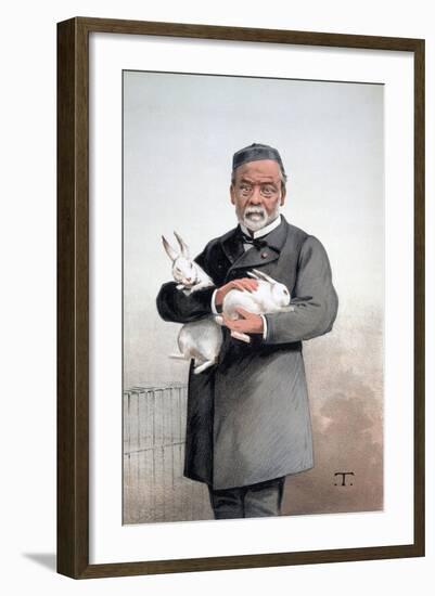 Louis Pasteur (1822-1895)-Theobald Chartran-Framed Giclee Print