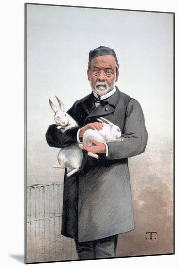 Louis Pasteur (1822-1895)-Theobald Chartran-Mounted Giclee Print