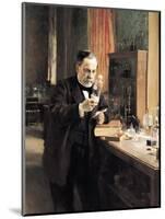 Louis Pasteur (1822-95) in His Laboratory, 1885-Albert Edelfelt-Mounted Premium Giclee Print