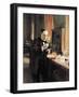 Louis Pasteur (1822-95) in His Laboratory, 1885-Albert Edelfelt-Framed Giclee Print