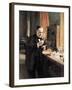 Louis Pasteur (1822-95) in His Laboratory, 1885-Albert Edelfelt-Framed Giclee Print