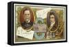 Louis Pasteur and Edward Jenner-null-Framed Stretched Canvas