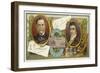 Louis Pasteur and Edward Jenner-null-Framed Giclee Print