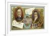 Louis Pasteur and Edward Jenner-null-Framed Giclee Print