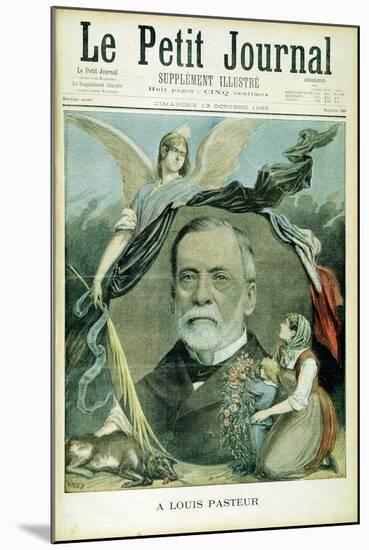 Louis Pasteur, French Chemist, 1895-null-Mounted Giclee Print