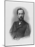 Louis Pasteur French Chemist and Microbiologist in 1863-Schultz-Mounted Art Print