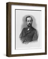 Louis Pasteur French Chemist and Microbiologist in 1863-Schultz-Framed Art Print