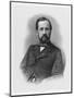 Louis Pasteur French Chemist and Microbiologist in 1863-Schultz-Mounted Art Print