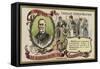 Louis Pasteur, French Chemist and Microbiologist-null-Framed Stretched Canvas