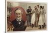 Louis Pasteur, French Chemist and Microbiologist-null-Stretched Canvas
