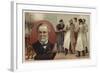 Louis Pasteur, French Chemist and Microbiologist-null-Framed Giclee Print