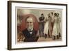 Louis Pasteur, French Chemist and Microbiologist-null-Framed Giclee Print