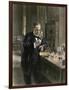 Louis Pasteur in His Laboratory-null-Framed Giclee Print