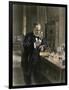 Louis Pasteur in His Laboratory-null-Framed Giclee Print