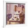 Louis Pasteur in His Laboratory-Pat Nicolle-Framed Giclee Print