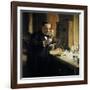 Louis Pasteur in Lab, 1884-Albert Edelfelt-Framed Giclee Print