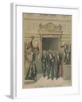 Louis Pasteur's Jubilee at Sorbonne in Paris from Petit Journal, 14th January 1893-null-Framed Giclee Print