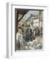 Louis Pasteur Sees the Results of His Experiment with a Vaccine for Anthrax-Peter Jackson-Framed Giclee Print