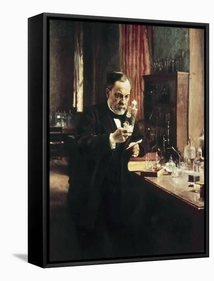 Louis Pasteur-Albert Edelfelt-Framed Stretched Canvas
