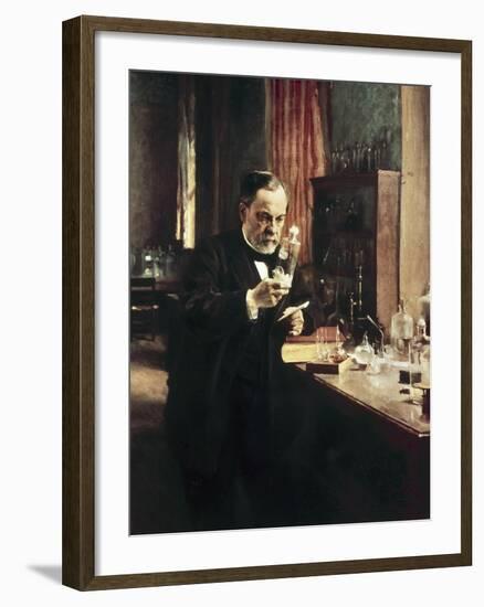 Louis Pasteur-Albert Edelfelt-Framed Art Print