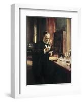 Louis Pasteur-Albert Edelfelt-Framed Art Print