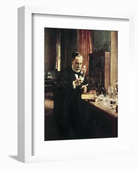 Louis Pasteur-Albert Edelfelt-Framed Art Print