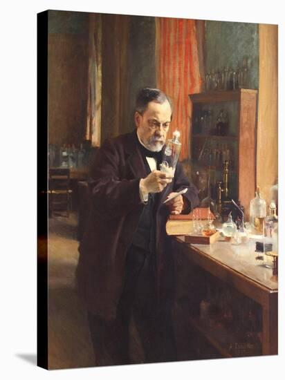 Louis Pasteur-Albert Gustaf Aristides Edelfelt-Stretched Canvas