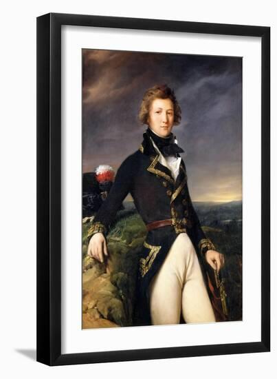 Louis-Philippe (1773-185), Duke of Chartres-Léon Cogniet-Framed Giclee Print