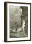 Louis Philippe at the Hospitium on Mount St. Gothard-null-Framed Giclee Print