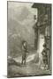 Louis Philippe at the Hospitium on Mount St. Gothard-null-Mounted Giclee Print